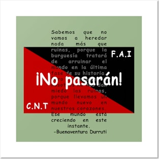 ¡No pasarán! Posters and Art